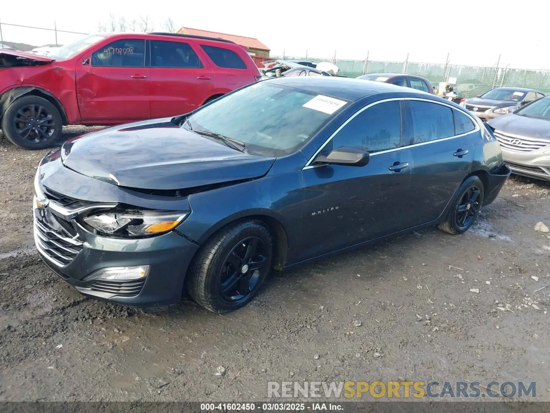2 Photograph of a damaged car 1G1ZB5ST7LF148582 CHEVROLET MALIBU 2020