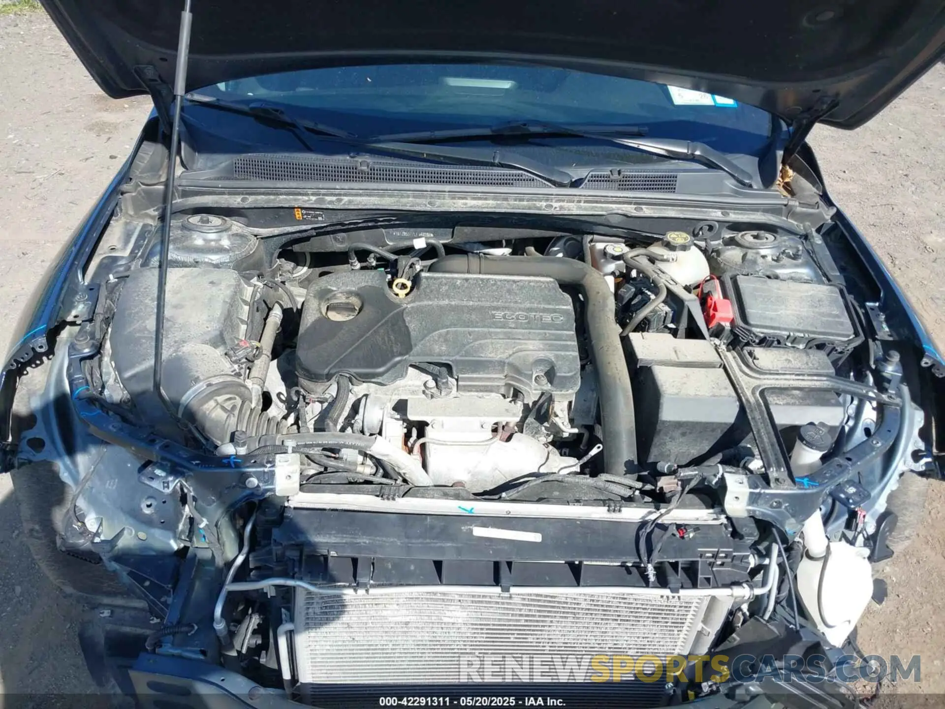 10 Photograph of a damaged car 1G1ZB5ST7LF149151 CHEVROLET MALIBU 2020