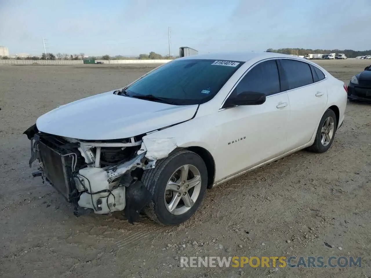 1 Photograph of a damaged car 1G1ZB5ST7LF150560 CHEVROLET MALIBU 2020