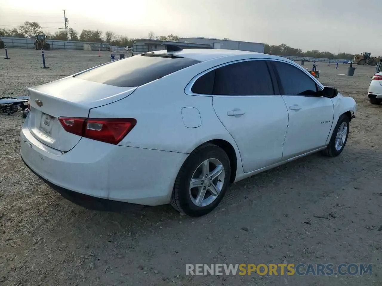 3 Photograph of a damaged car 1G1ZB5ST7LF150560 CHEVROLET MALIBU 2020