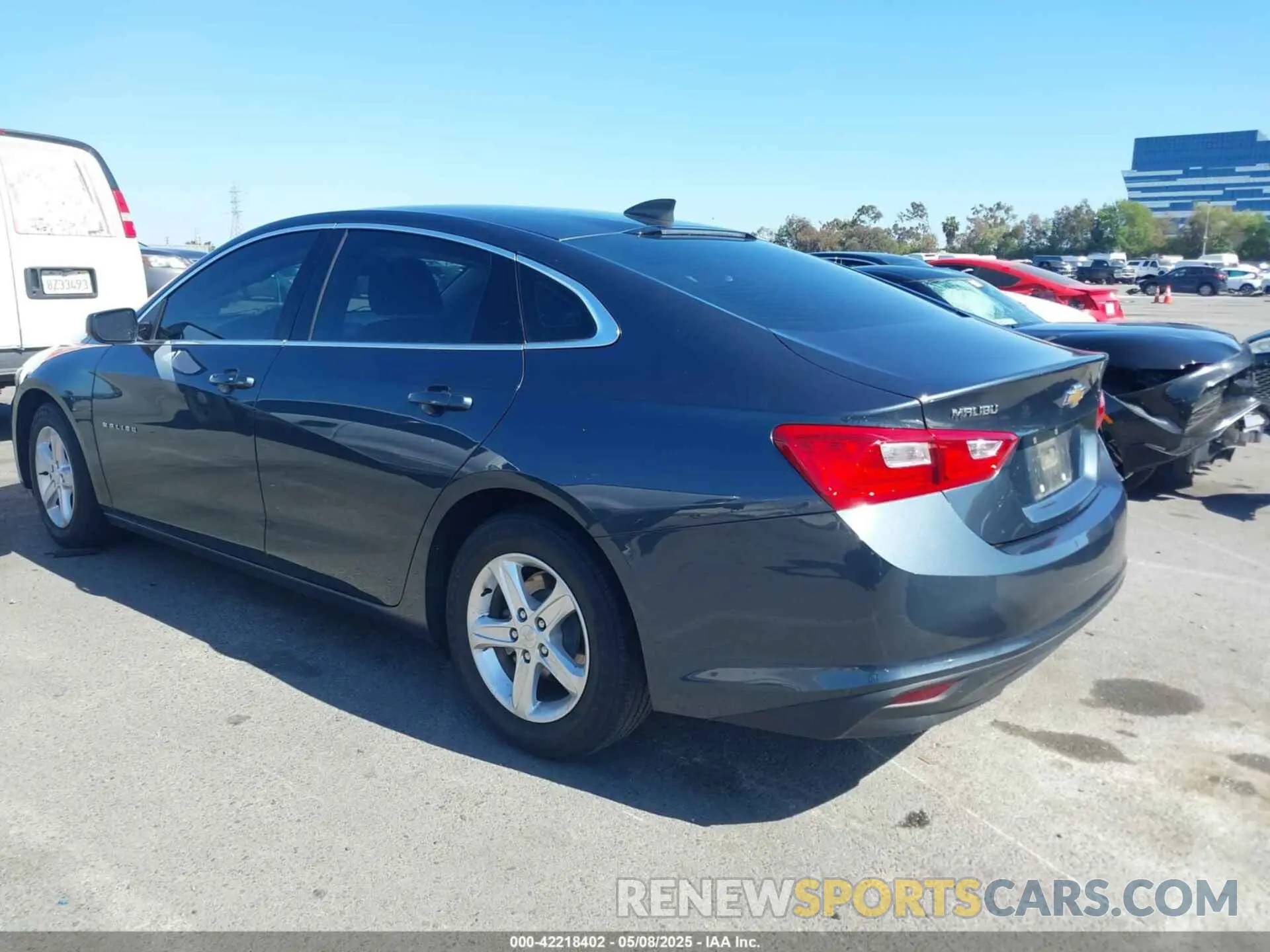 3 Photograph of a damaged car 1G1ZB5ST7LF157427 CHEVROLET MALIBU 2020