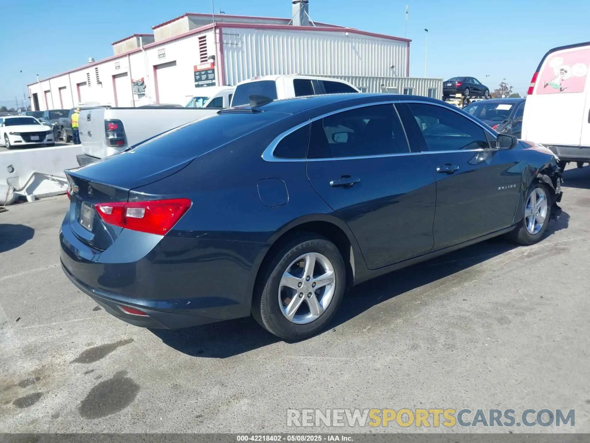 4 Photograph of a damaged car 1G1ZB5ST7LF157427 CHEVROLET MALIBU 2020