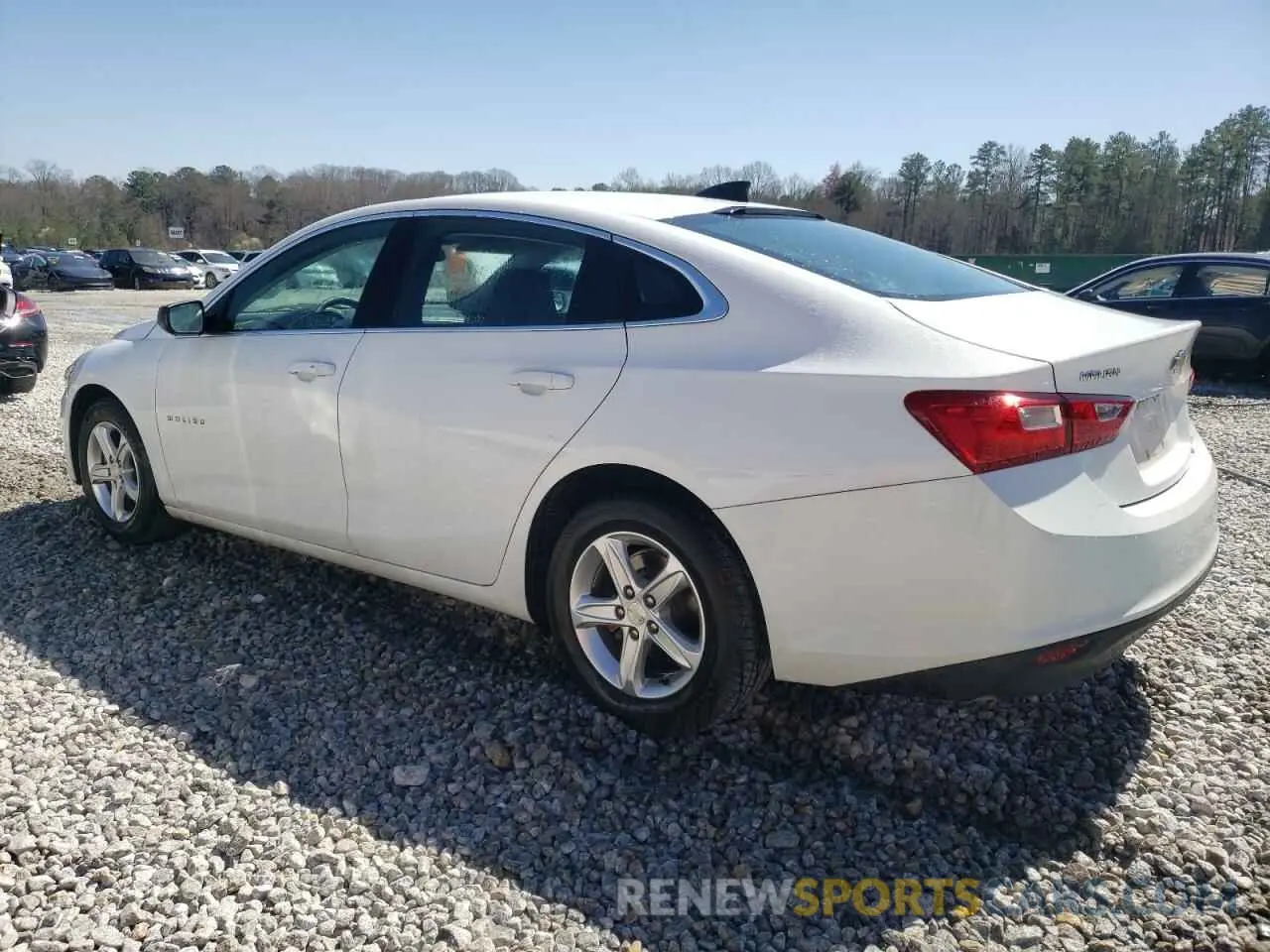 2 Photograph of a damaged car 1G1ZB5ST7LF158173 CHEVROLET MALIBU 2020