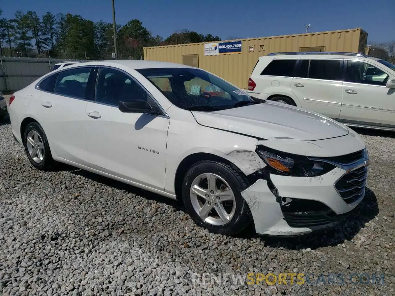 4 Photograph of a damaged car 1G1ZB5ST7LF158173 CHEVROLET MALIBU 2020