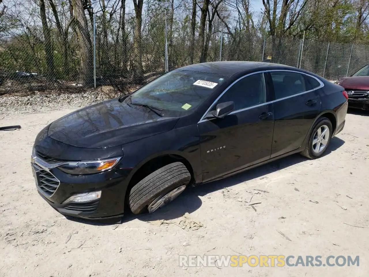 1 Photograph of a damaged car 1G1ZB5ST8LF017726 CHEVROLET MALIBU 2020