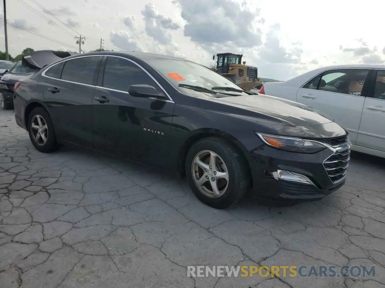 4 Photograph of a damaged car 1G1ZB5ST8LF048555 CHEVROLET MALIBU 2020