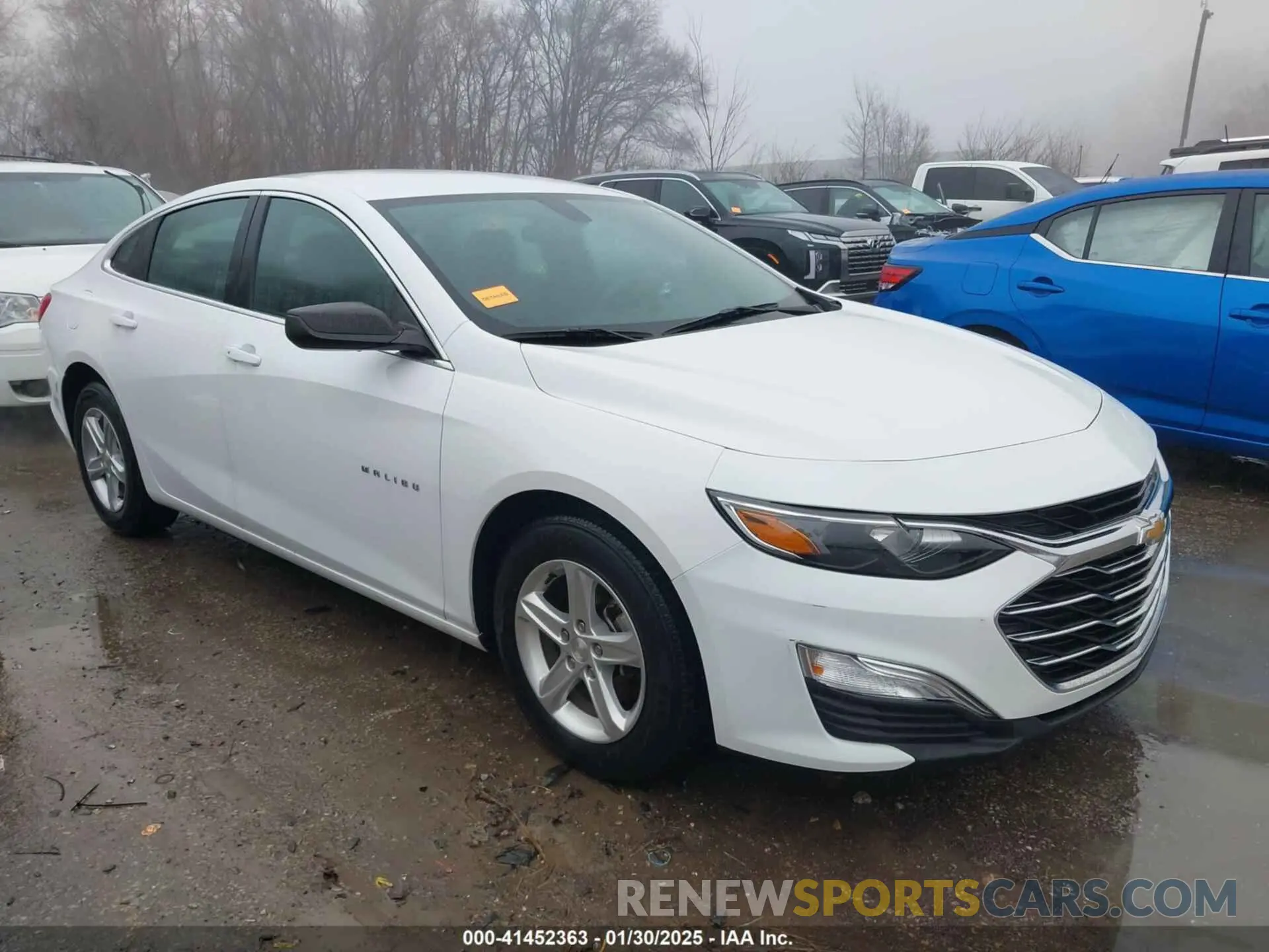 1 Photograph of a damaged car 1G1ZB5ST8LF087503 CHEVROLET MALIBU 2020