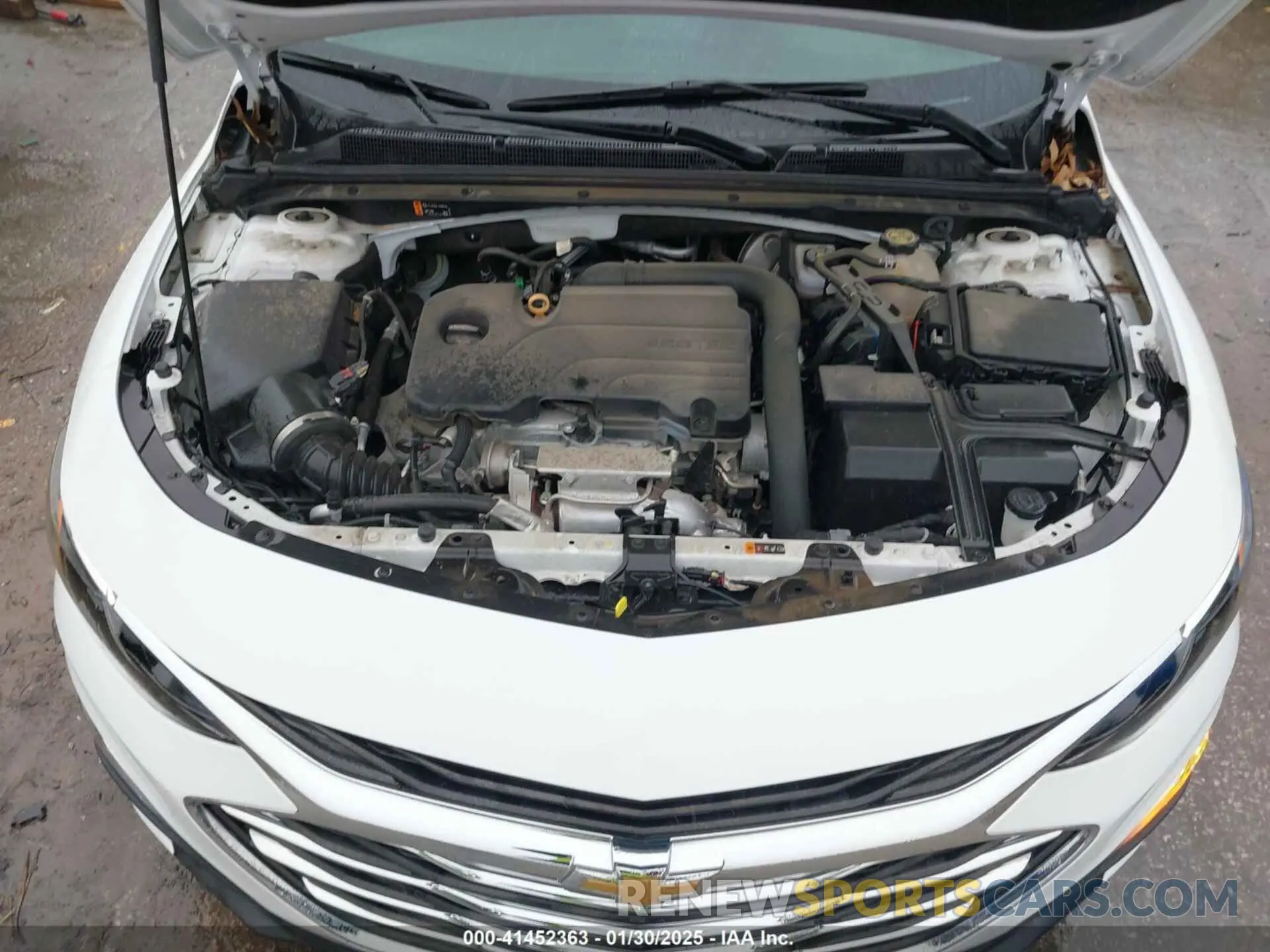 10 Photograph of a damaged car 1G1ZB5ST8LF087503 CHEVROLET MALIBU 2020