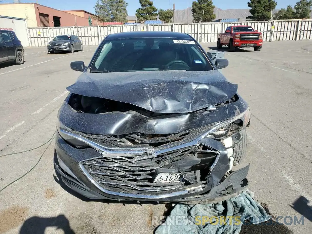 5 Photograph of a damaged car 1G1ZB5ST8LF118023 CHEVROLET MALIBU 2020