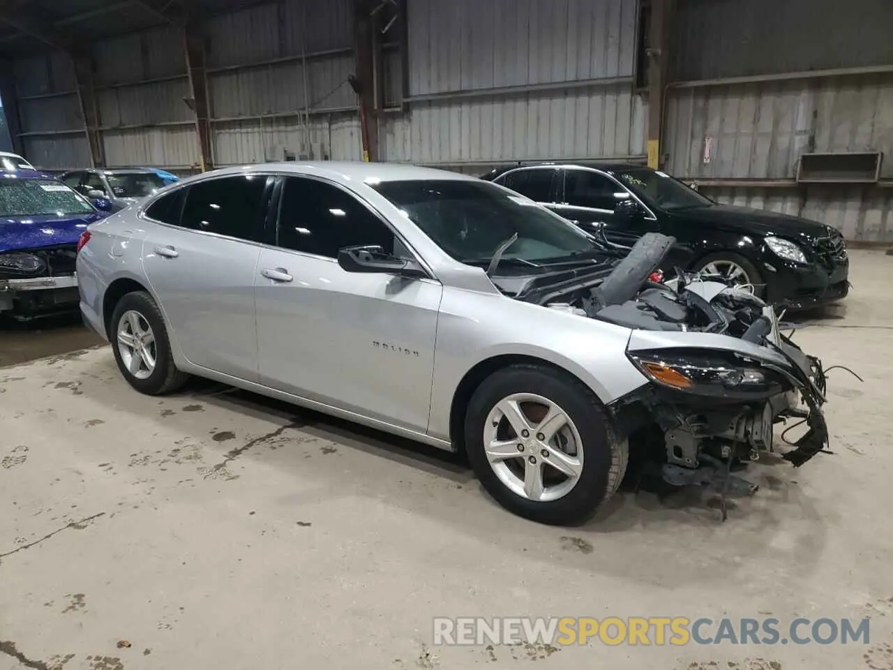 4 Photograph of a damaged car 1G1ZB5ST8LF128938 CHEVROLET MALIBU 2020