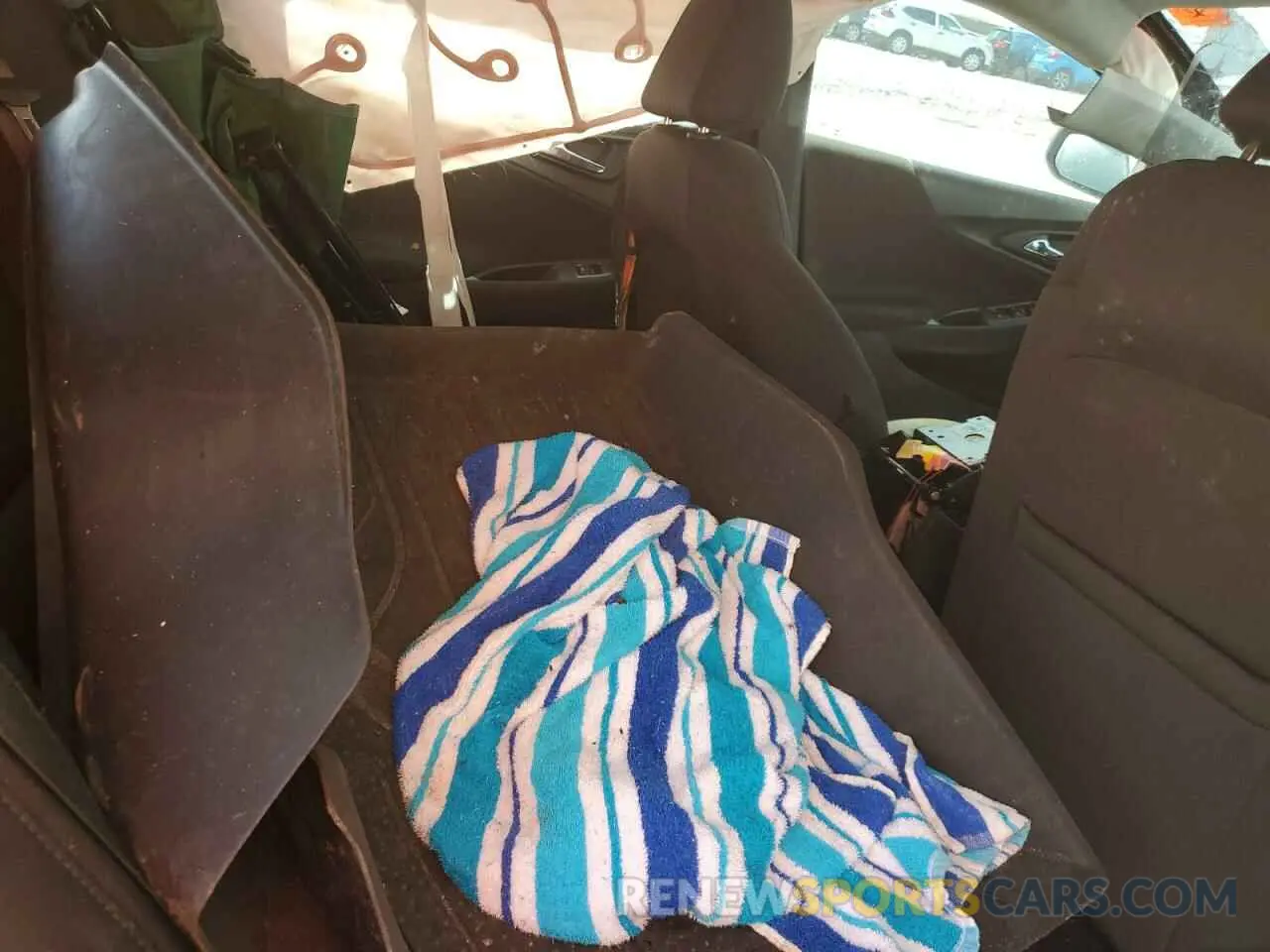 10 Photograph of a damaged car 1G1ZB5ST8LF148848 CHEVROLET MALIBU 2020