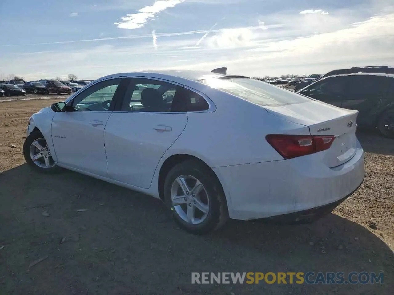 2 Photograph of a damaged car 1G1ZB5ST8LF151877 CHEVROLET MALIBU 2020