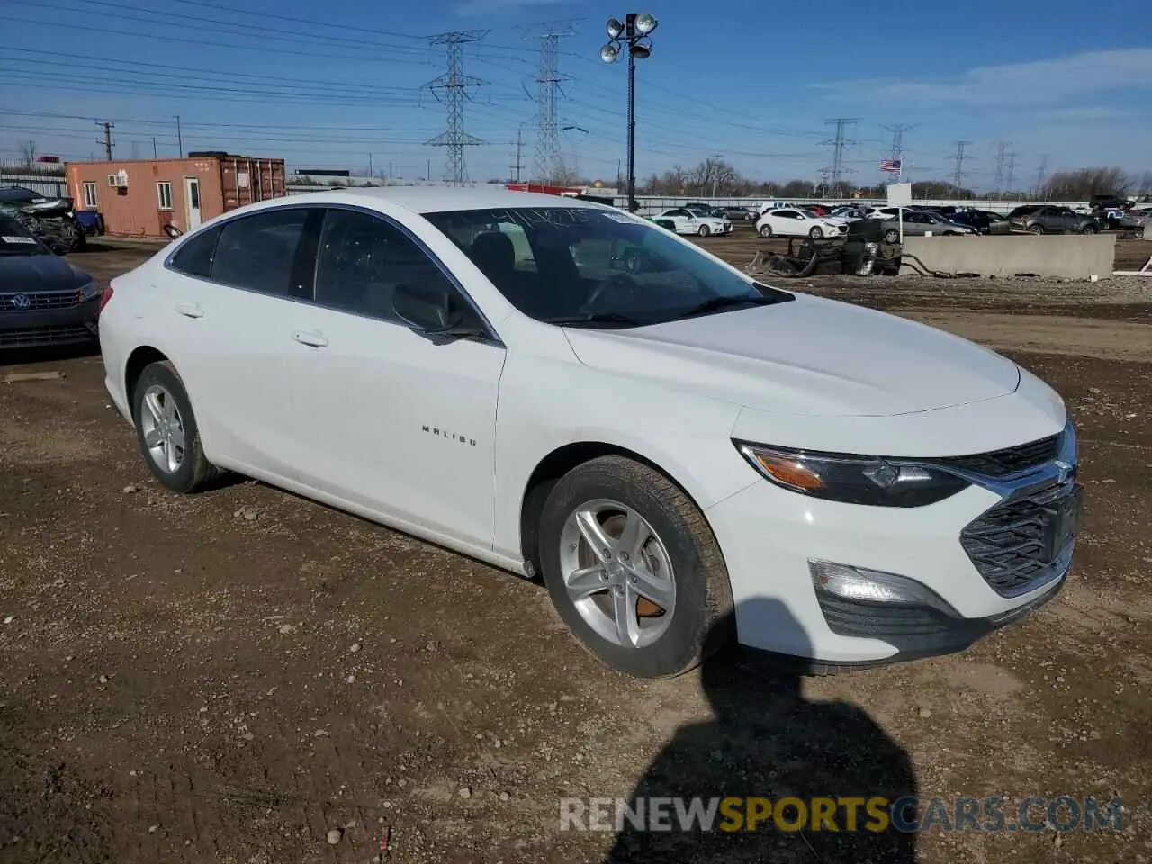 4 Photograph of a damaged car 1G1ZB5ST8LF151877 CHEVROLET MALIBU 2020