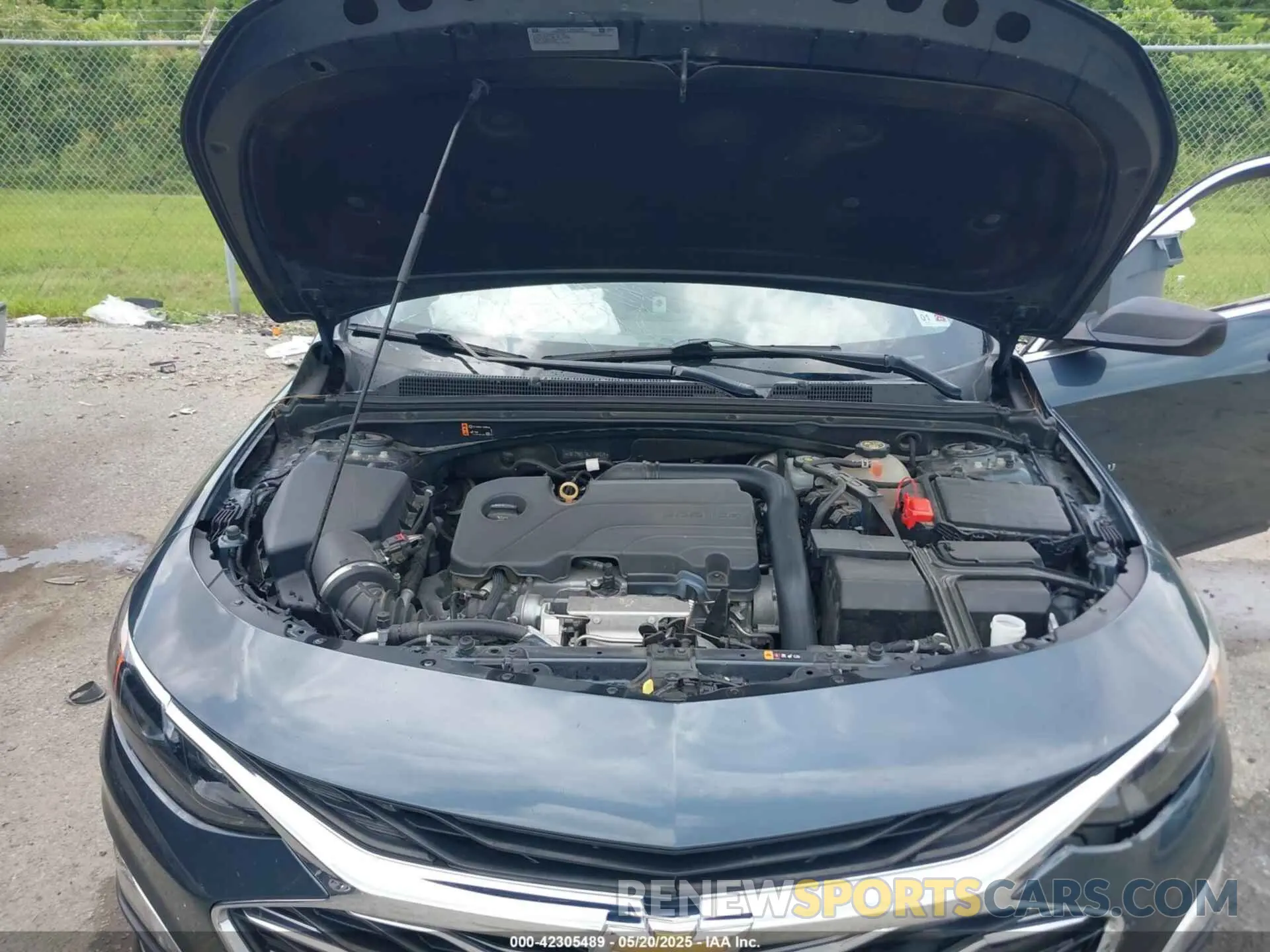 10 Photograph of a damaged car 1G1ZB5ST8LF154021 CHEVROLET MALIBU 2020