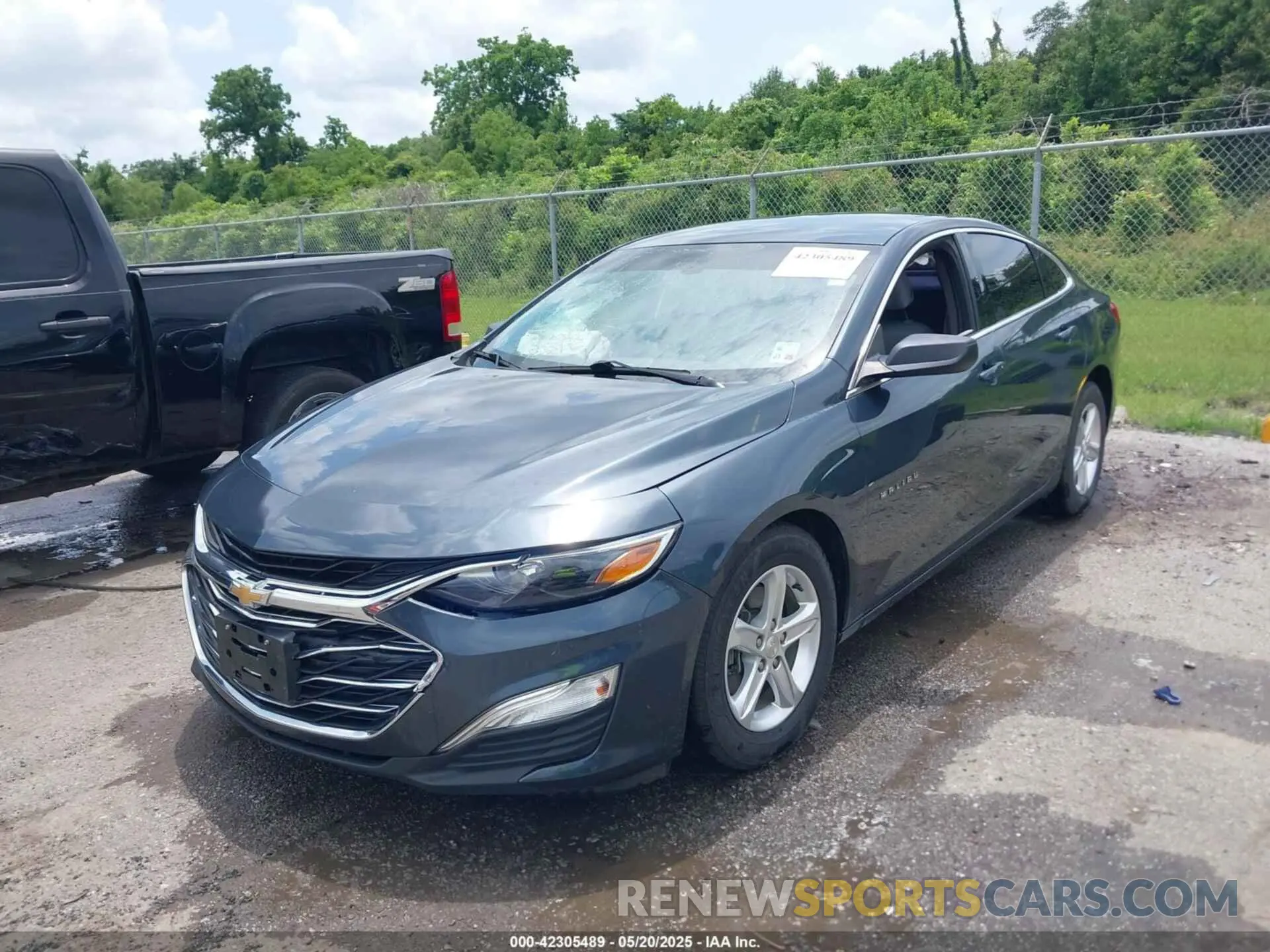 2 Photograph of a damaged car 1G1ZB5ST8LF154021 CHEVROLET MALIBU 2020