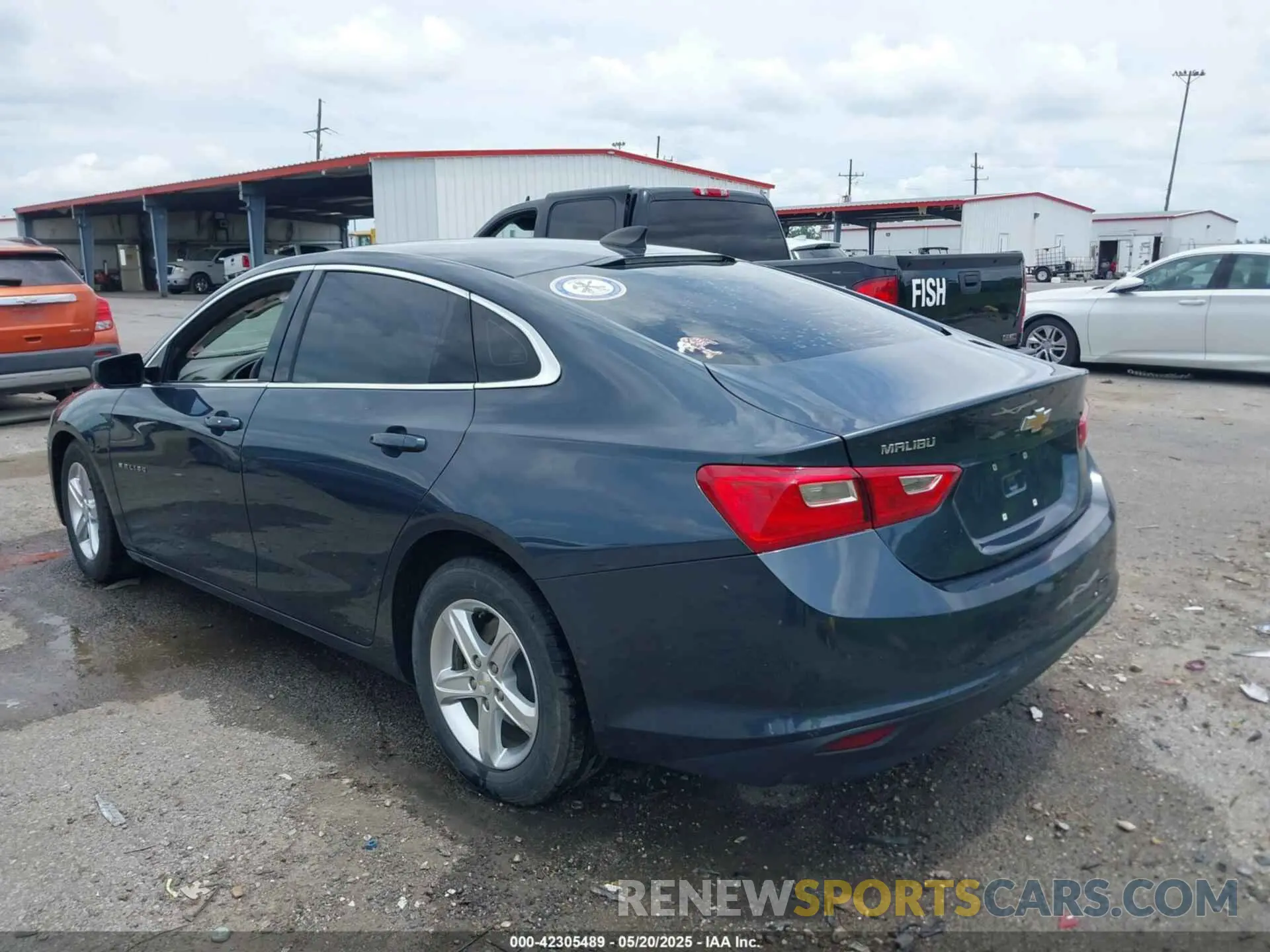 3 Photograph of a damaged car 1G1ZB5ST8LF154021 CHEVROLET MALIBU 2020