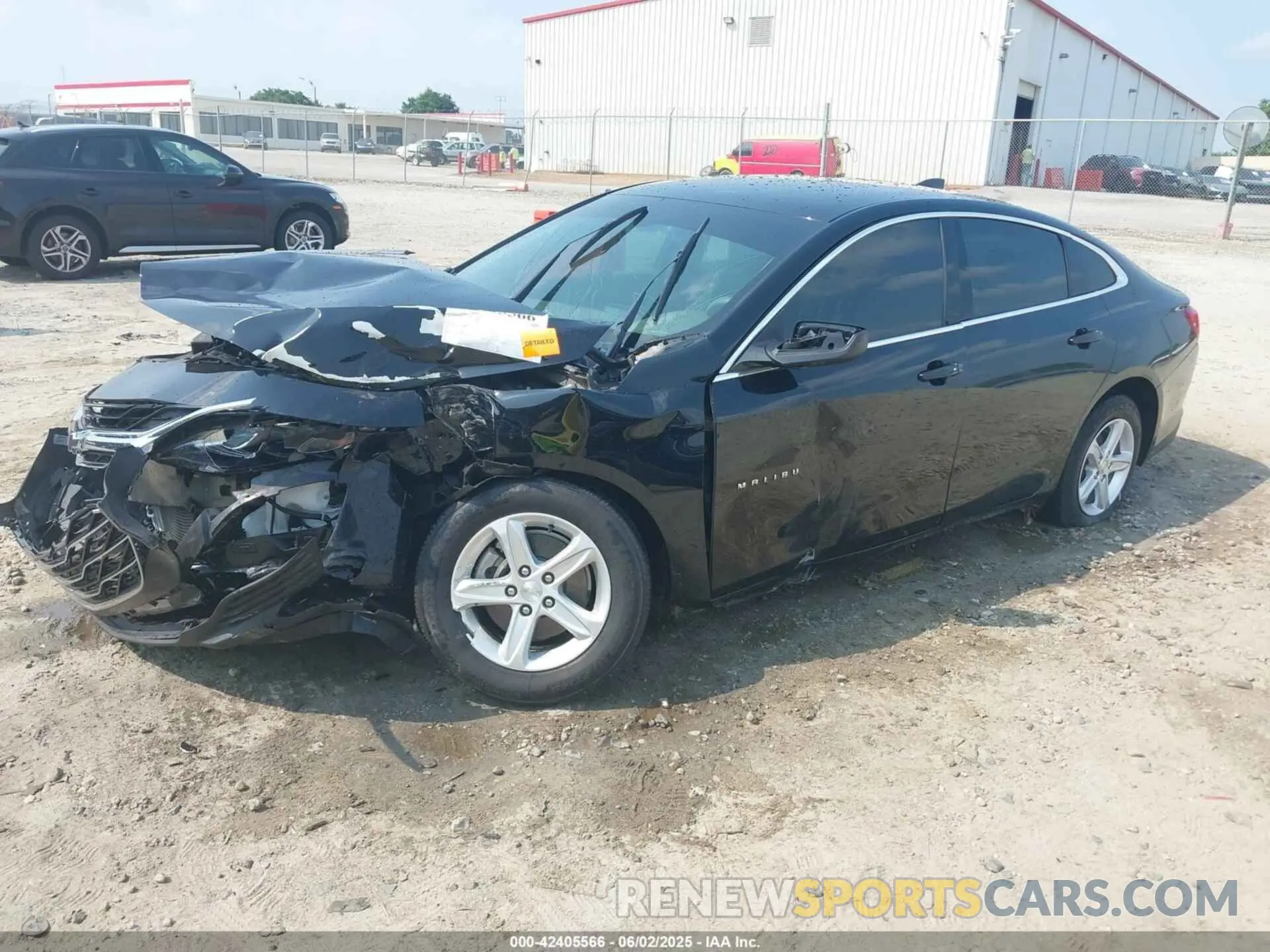 2 Photograph of a damaged car 1G1ZB5ST9LF010381 CHEVROLET MALIBU 2020