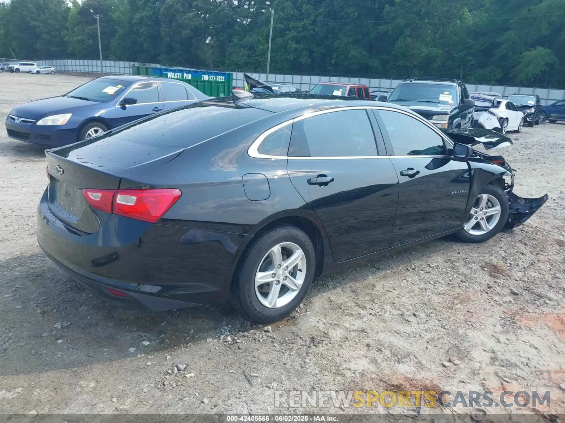 4 Photograph of a damaged car 1G1ZB5ST9LF010381 CHEVROLET MALIBU 2020