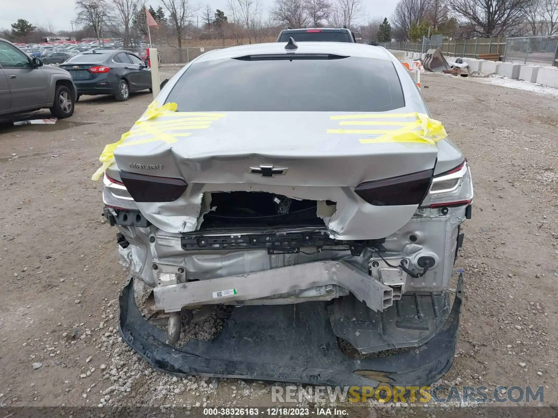 16 Photograph of a damaged car 1G1ZB5ST9LF015256 CHEVROLET MALIBU 2020