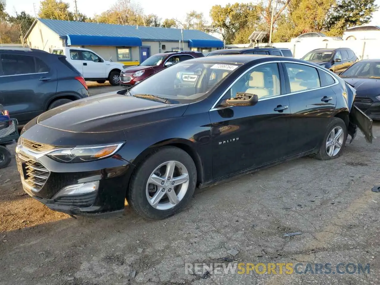 1 Photograph of a damaged car 1G1ZB5ST9LF053425 CHEVROLET MALIBU 2020