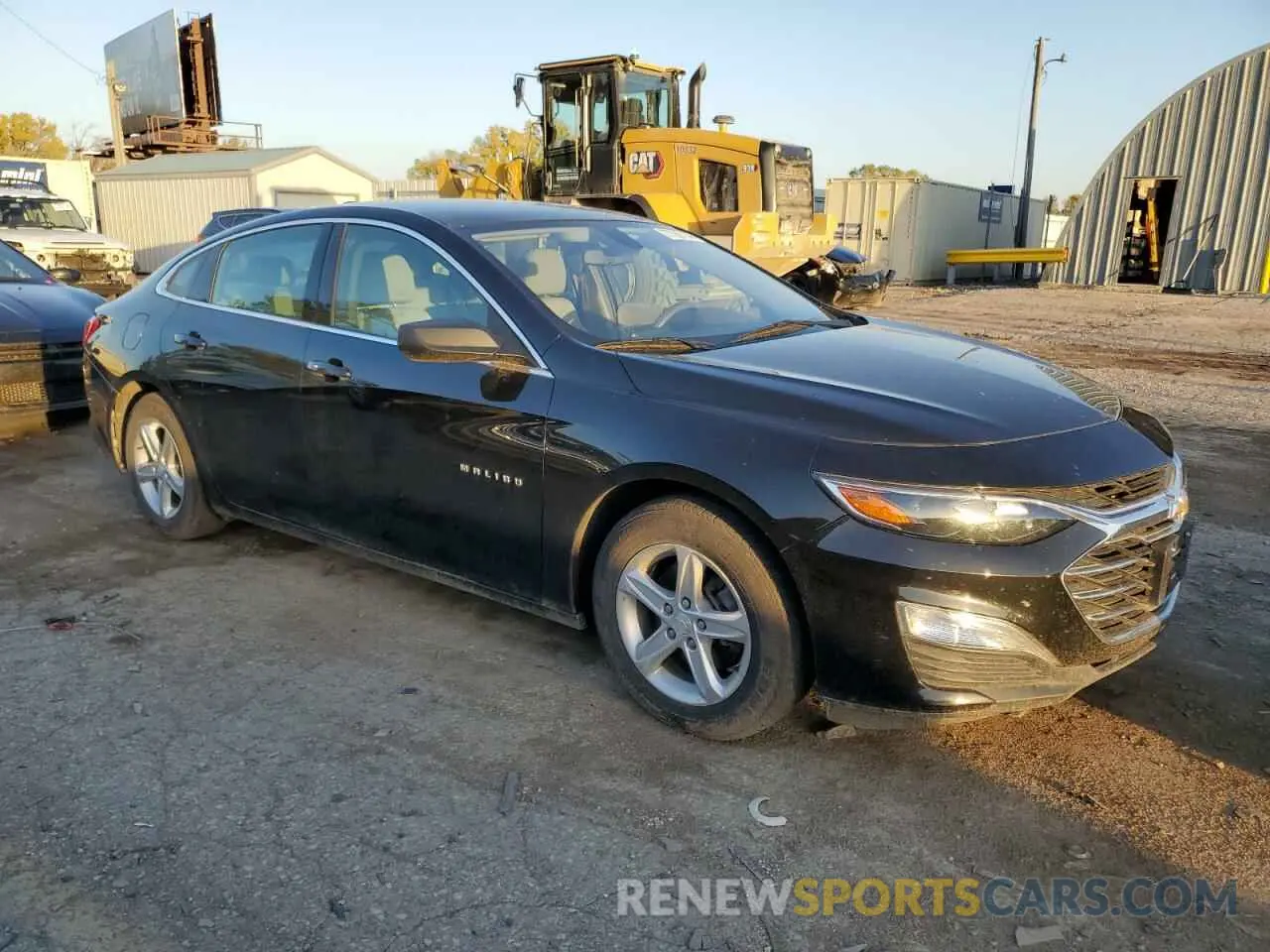 4 Photograph of a damaged car 1G1ZB5ST9LF053425 CHEVROLET MALIBU 2020