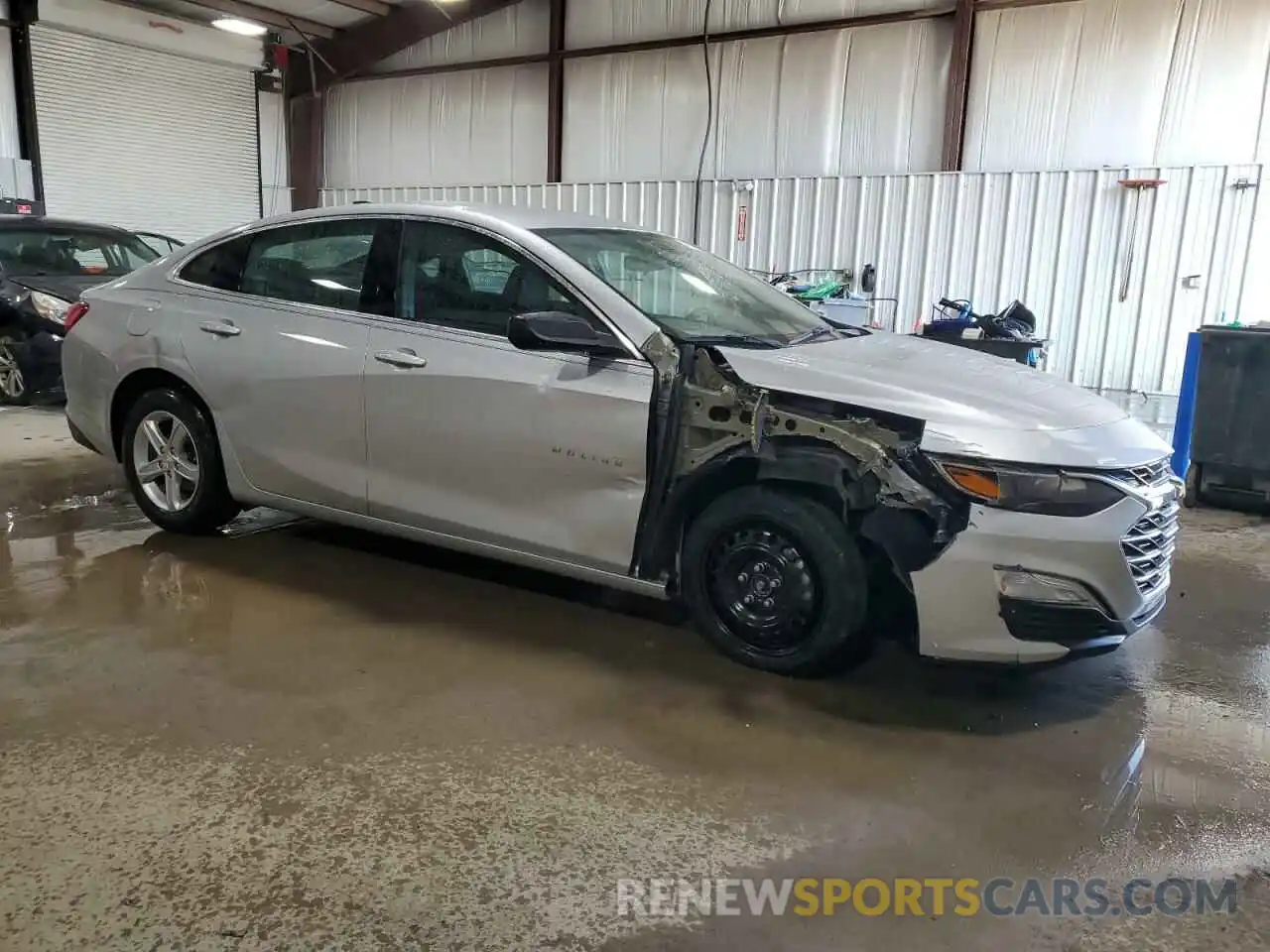 4 Photograph of a damaged car 1G1ZB5ST9LF137650 CHEVROLET MALIBU 2020