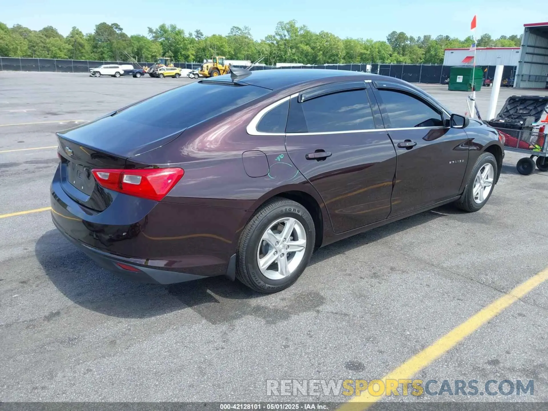 4 Photograph of a damaged car 1G1ZB5ST9LF141374 CHEVROLET MALIBU 2020