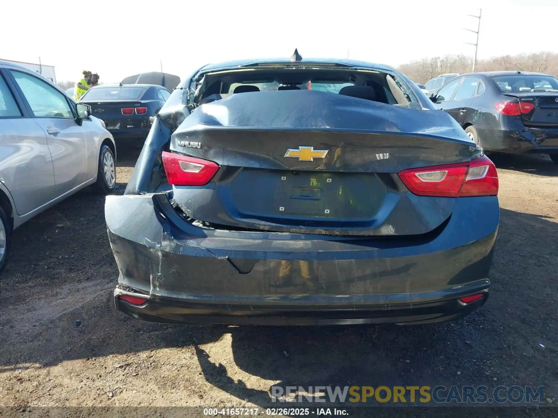 16 Photograph of a damaged car 1G1ZB5ST9LF153413 CHEVROLET MALIBU 2020