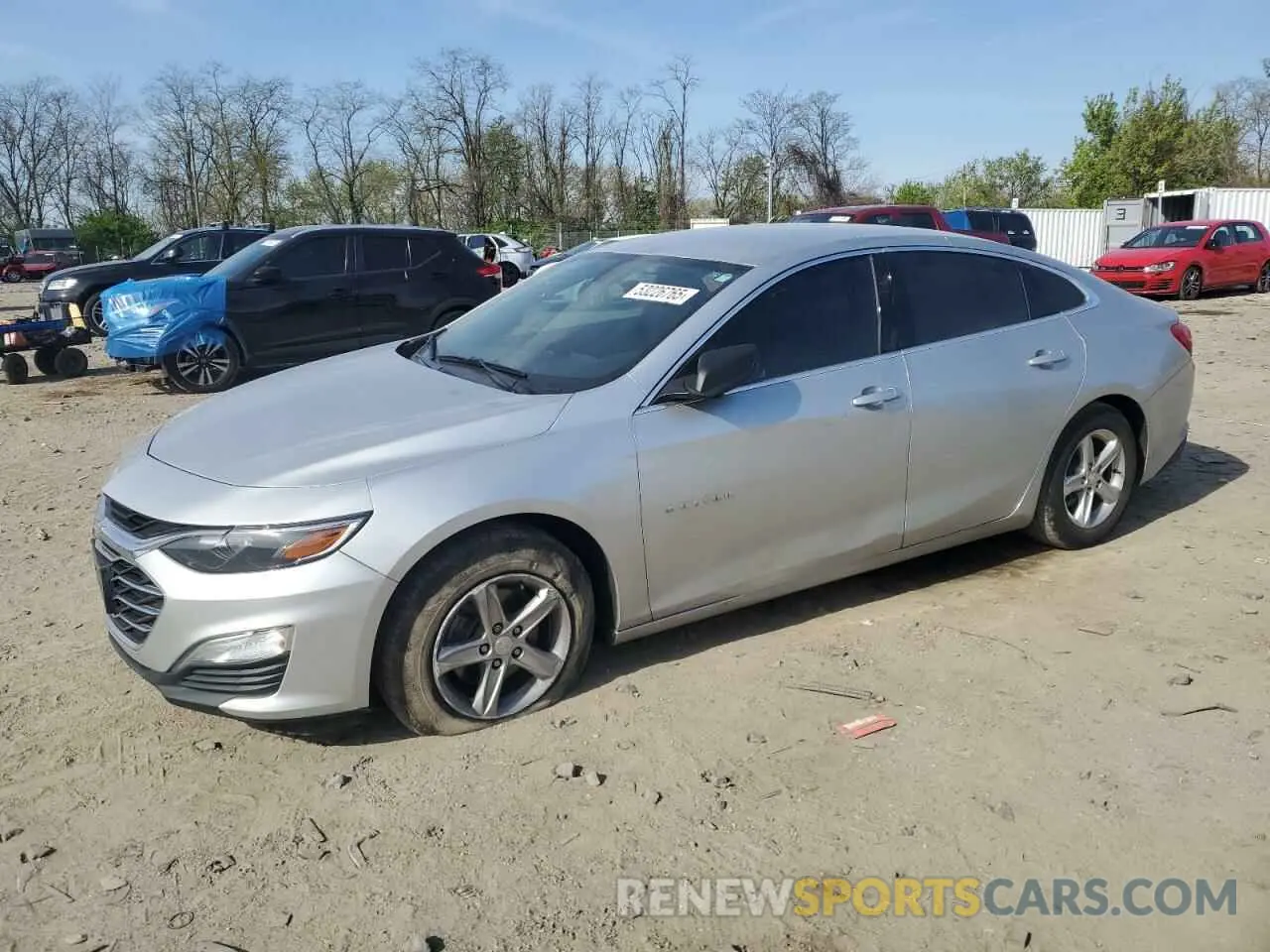 1 Photograph of a damaged car 1G1ZB5STXLF005660 CHEVROLET MALIBU 2020