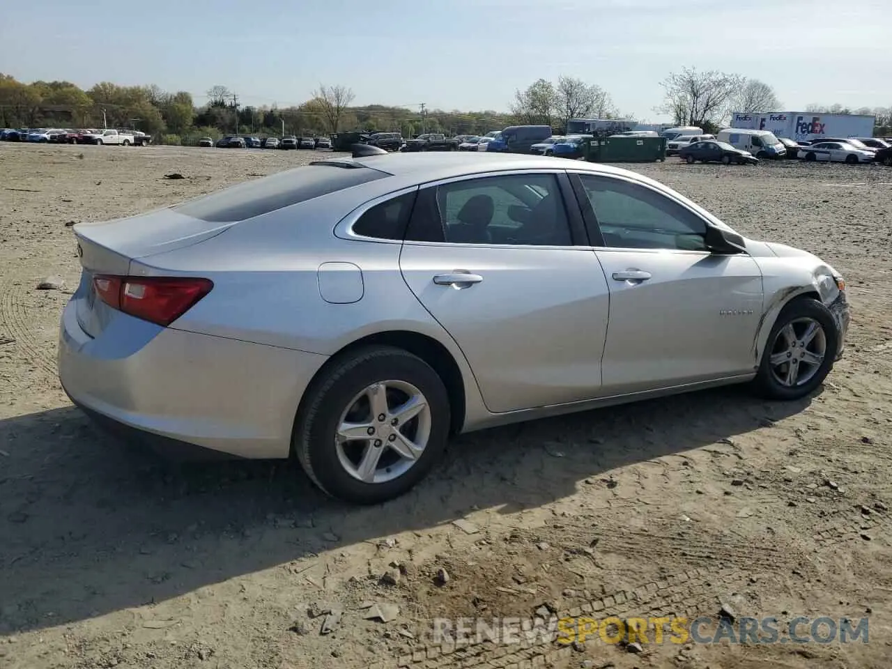 3 Photograph of a damaged car 1G1ZB5STXLF005660 CHEVROLET MALIBU 2020