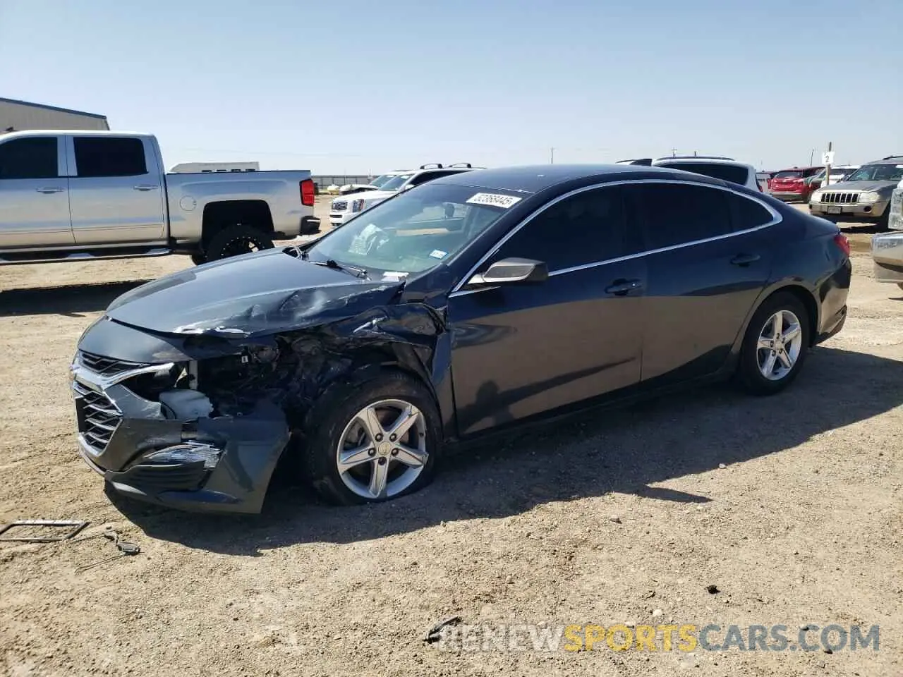 1 Photograph of a damaged car 1G1ZB5STXLF048783 CHEVROLET MALIBU 2020