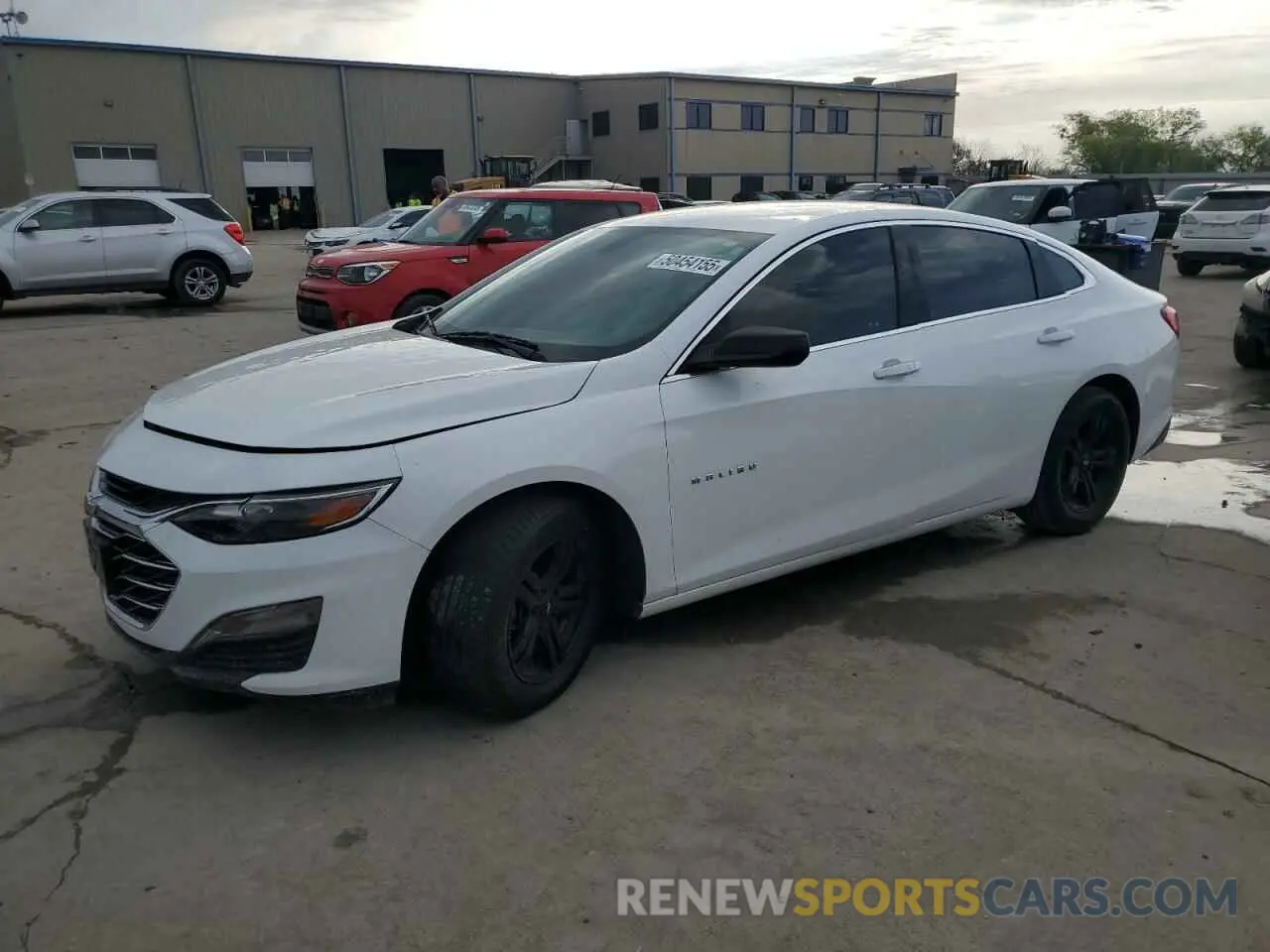 1 Photograph of a damaged car 1G1ZB5STXLF087390 CHEVROLET MALIBU 2020