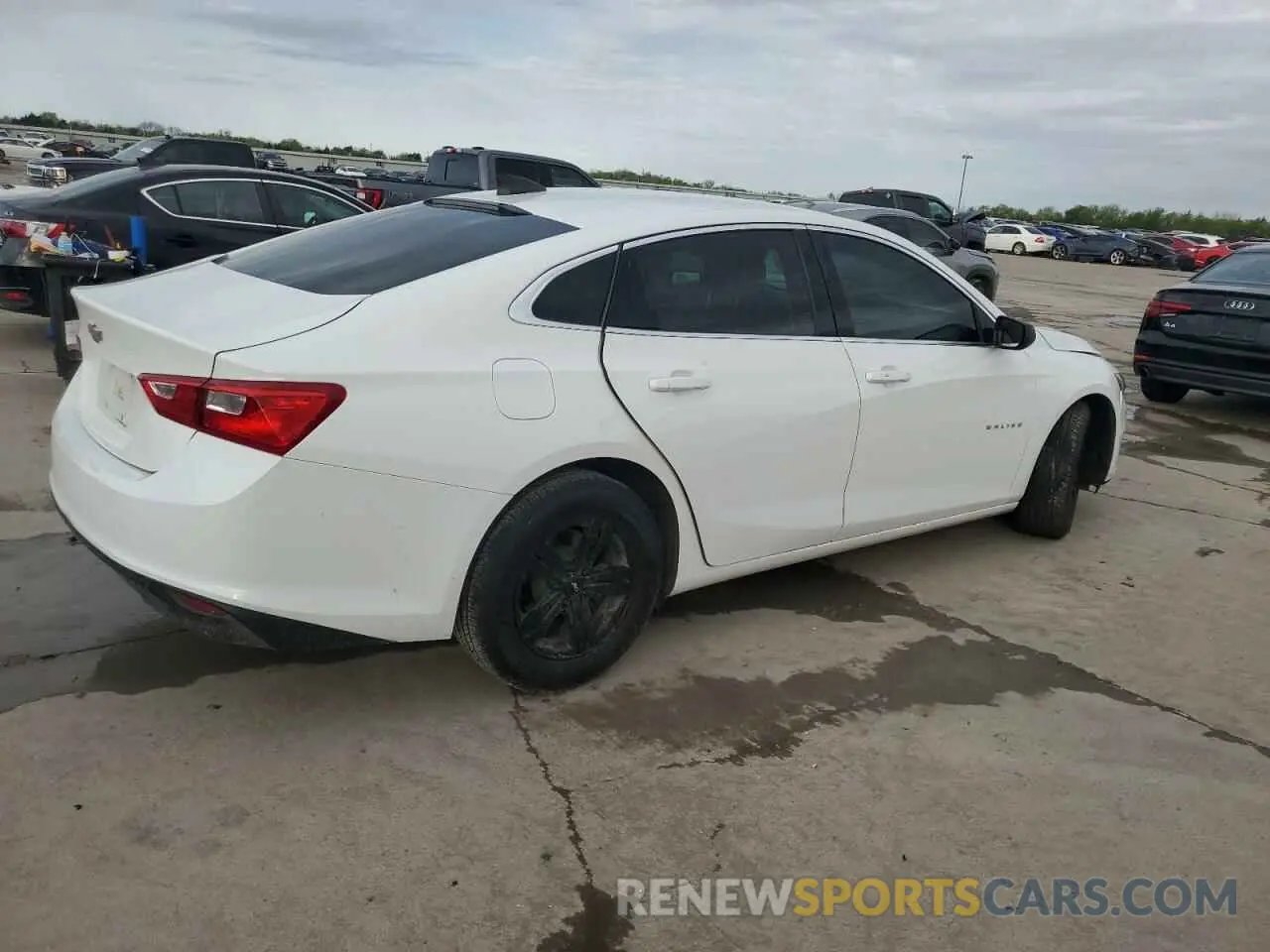 3 Photograph of a damaged car 1G1ZB5STXLF087390 CHEVROLET MALIBU 2020