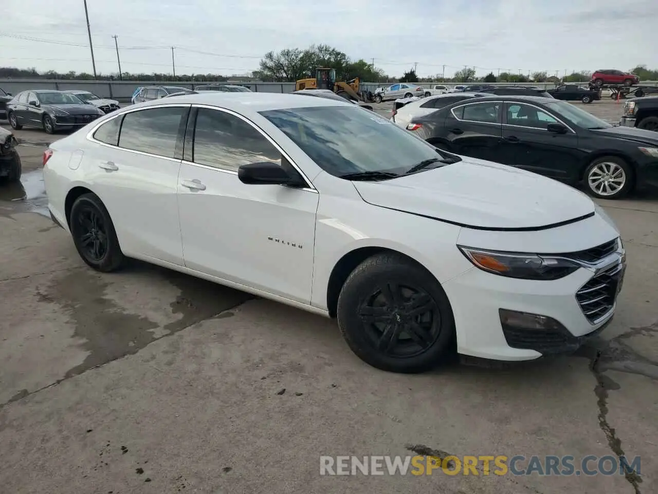 4 Photograph of a damaged car 1G1ZB5STXLF087390 CHEVROLET MALIBU 2020