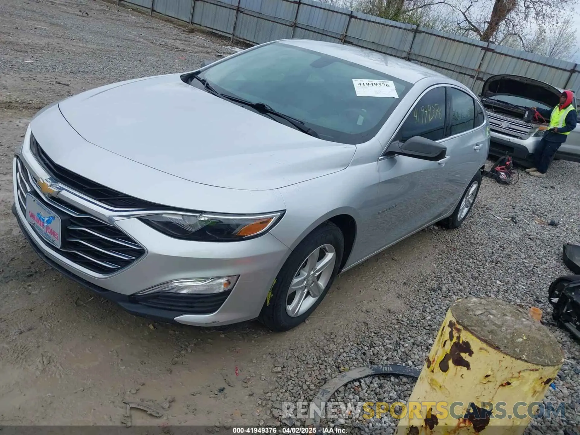 2 Photograph of a damaged car 1G1ZB5STXLF118881 CHEVROLET MALIBU 2020