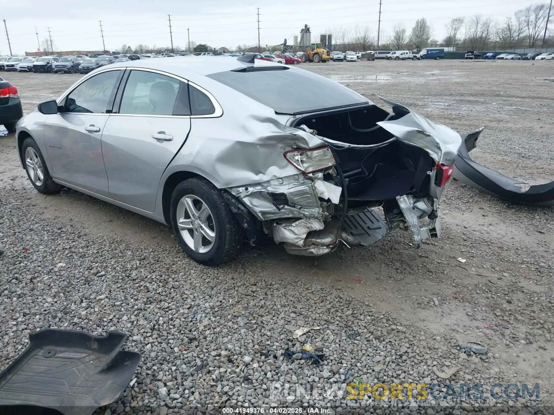 3 Photograph of a damaged car 1G1ZB5STXLF118881 CHEVROLET MALIBU 2020