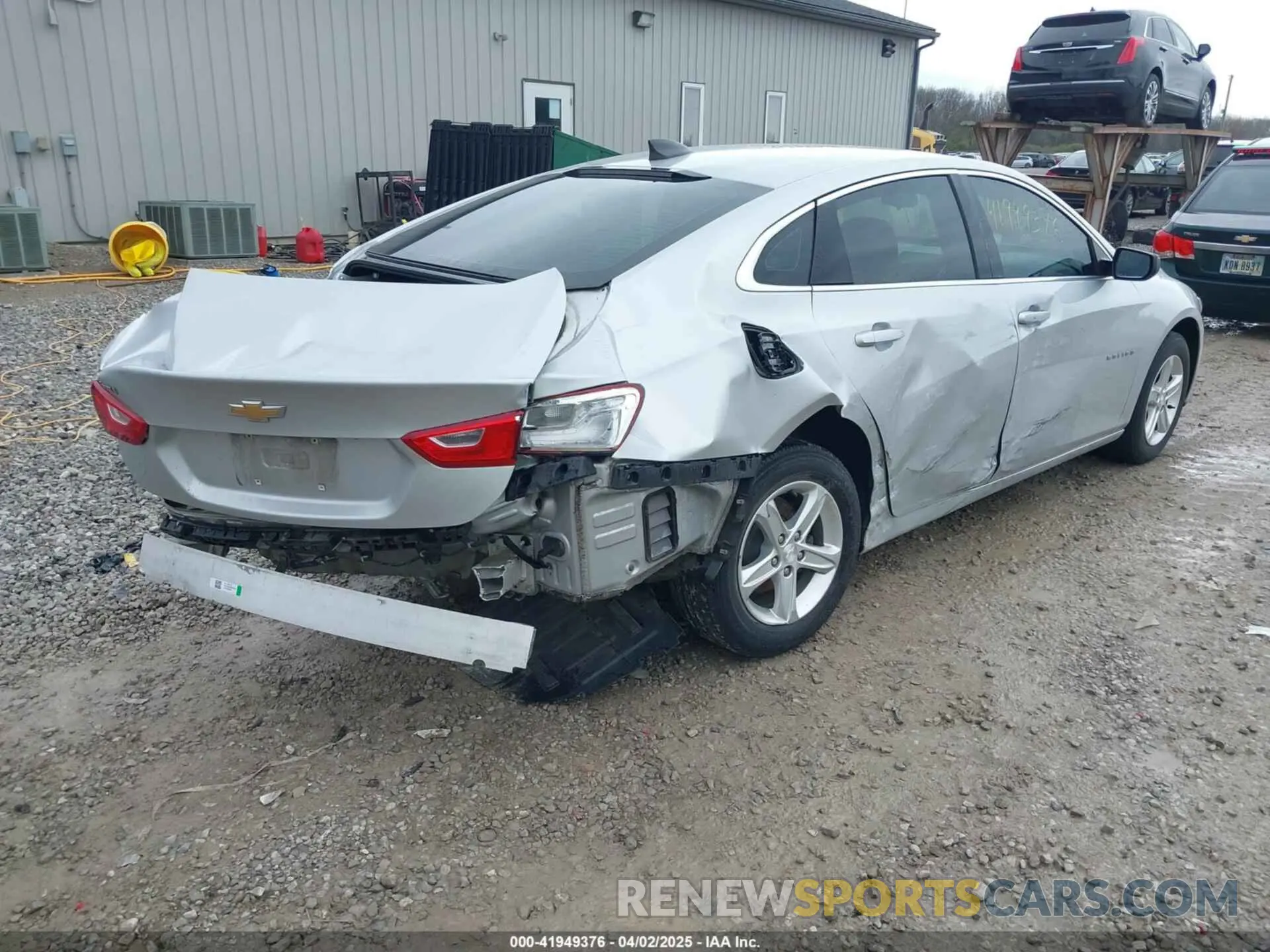 4 Photograph of a damaged car 1G1ZB5STXLF118881 CHEVROLET MALIBU 2020
