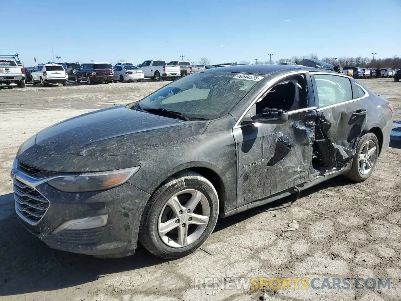 1 Photograph of a damaged car 1G1ZB5STXLF120310 CHEVROLET MALIBU 2020
