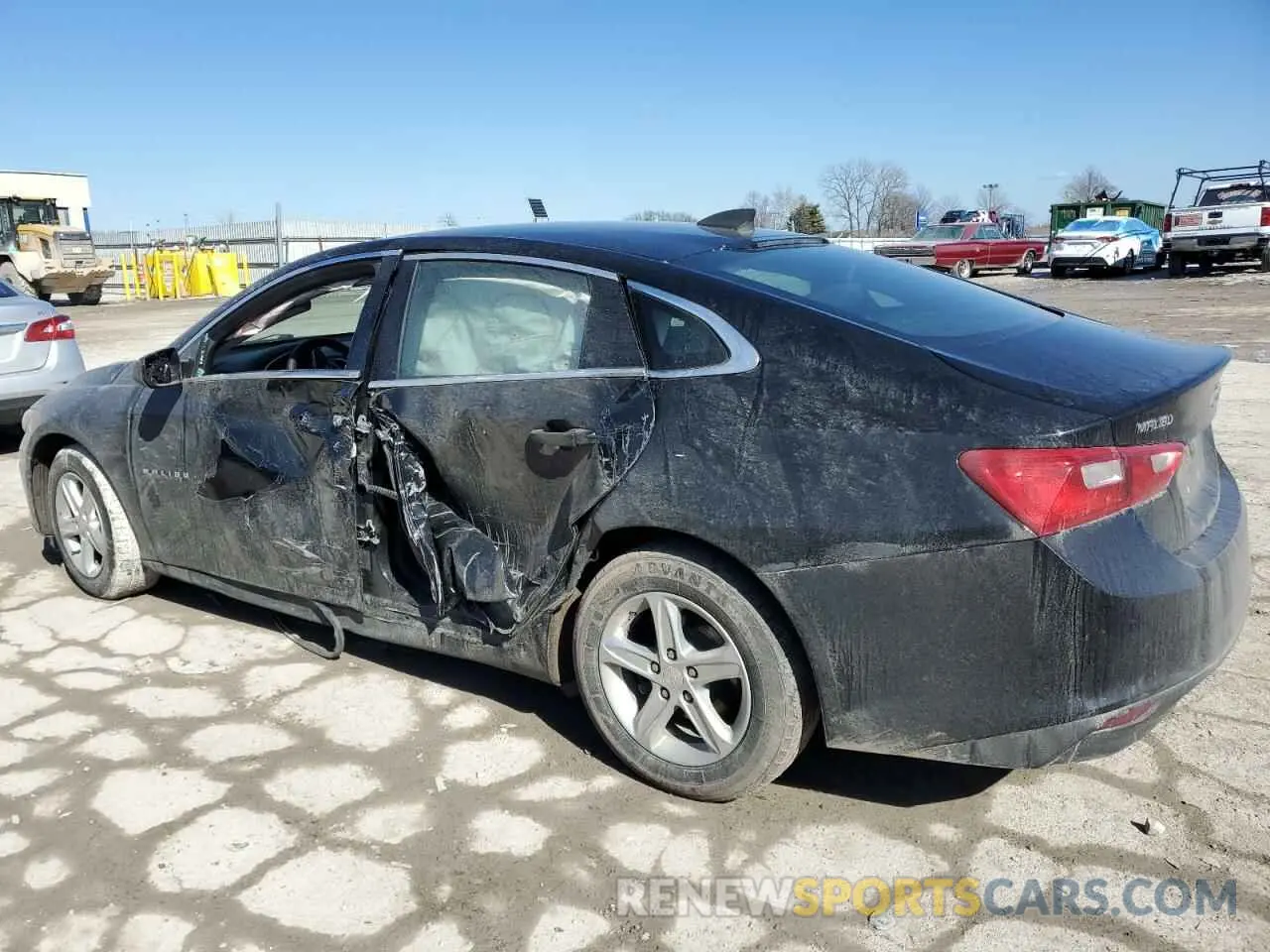 2 Photograph of a damaged car 1G1ZB5STXLF120310 CHEVROLET MALIBU 2020