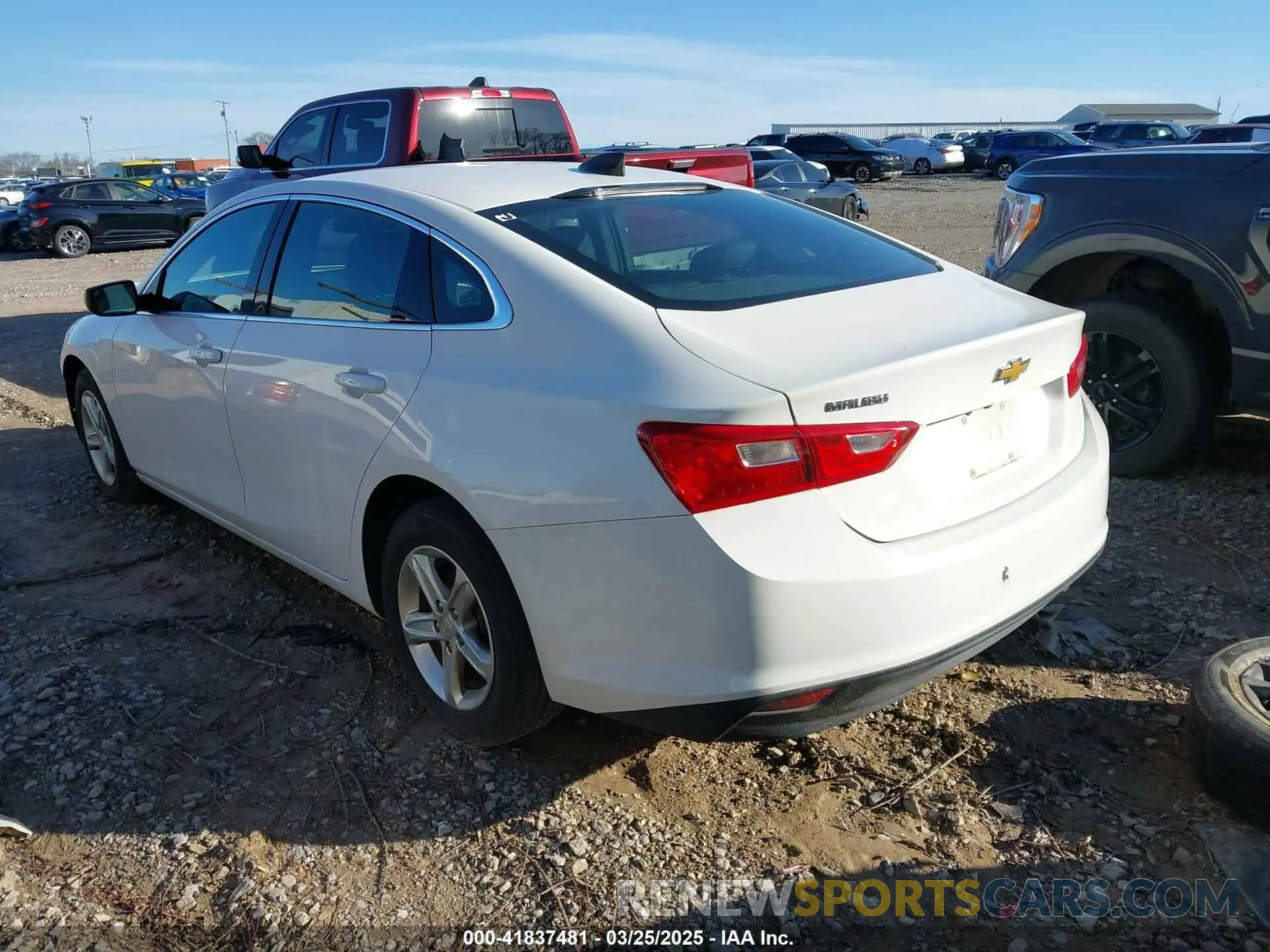 3 Photograph of a damaged car 1G1ZB5STXLF136748 CHEVROLET MALIBU 2020