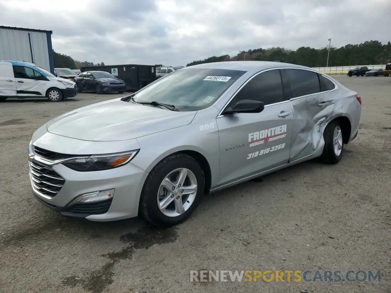 1 Photograph of a damaged car 1G1ZB5STXLF148656 CHEVROLET MALIBU 2020