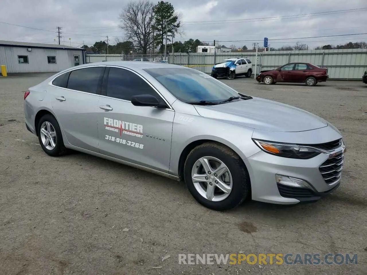 4 Photograph of a damaged car 1G1ZB5STXLF148656 CHEVROLET MALIBU 2020