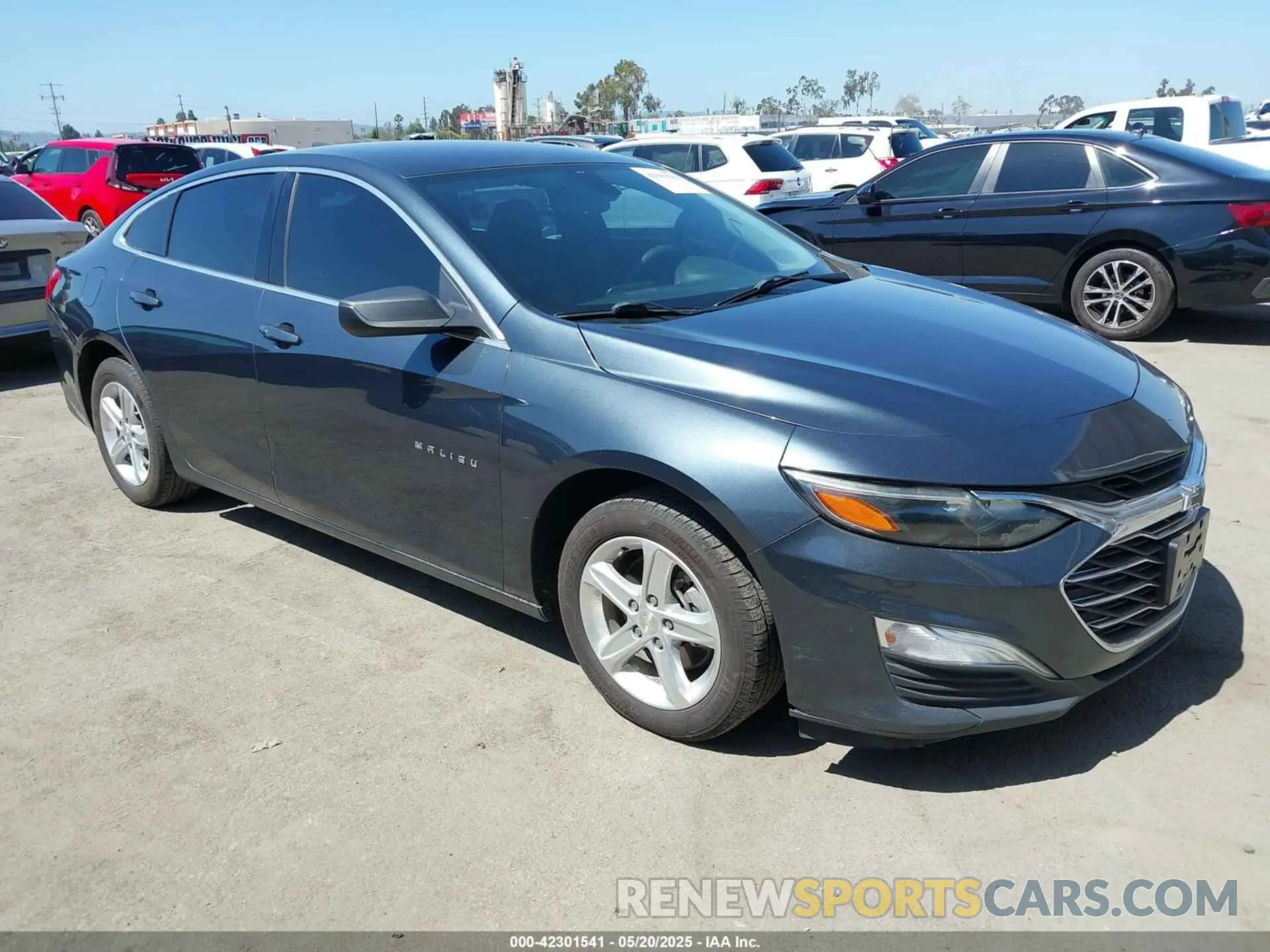 1 Photograph of a damaged car 1G1ZB5STXLF150925 CHEVROLET MALIBU 2020