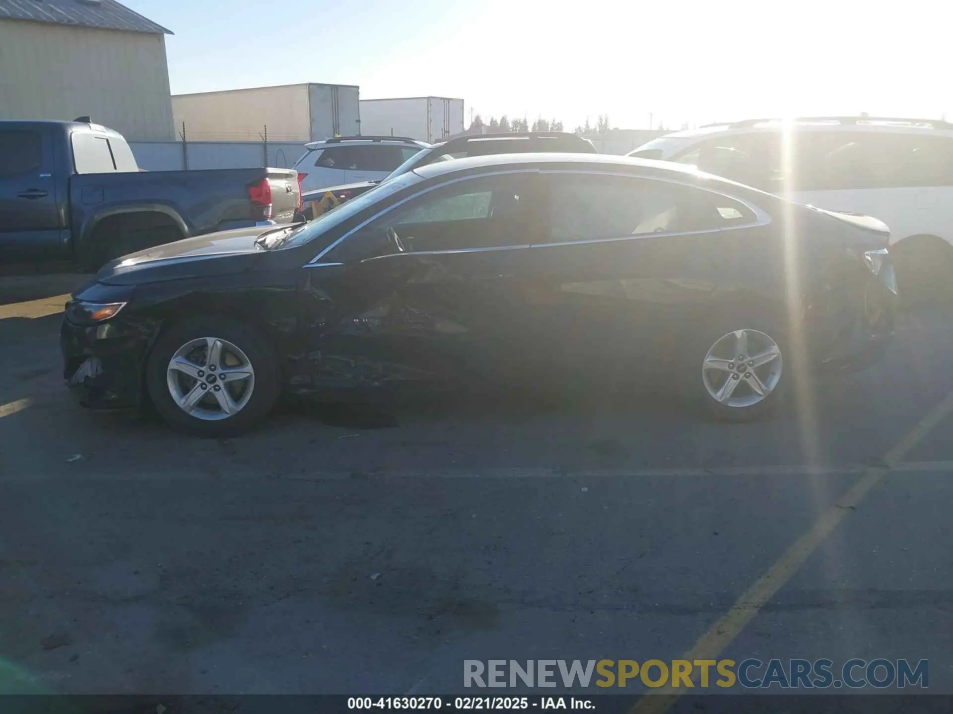 14 Photograph of a damaged car 1G1ZB5STXLF151816 CHEVROLET MALIBU 2020