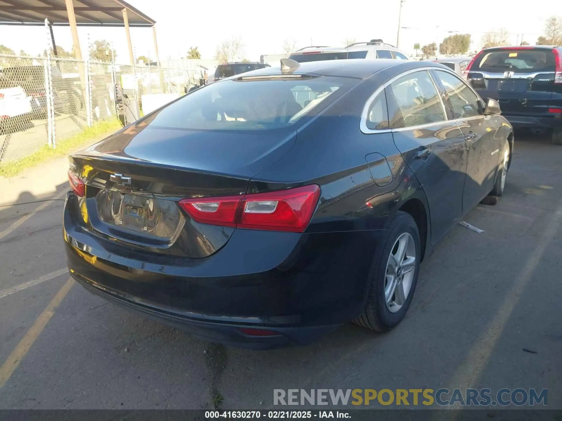 4 Photograph of a damaged car 1G1ZB5STXLF151816 CHEVROLET MALIBU 2020