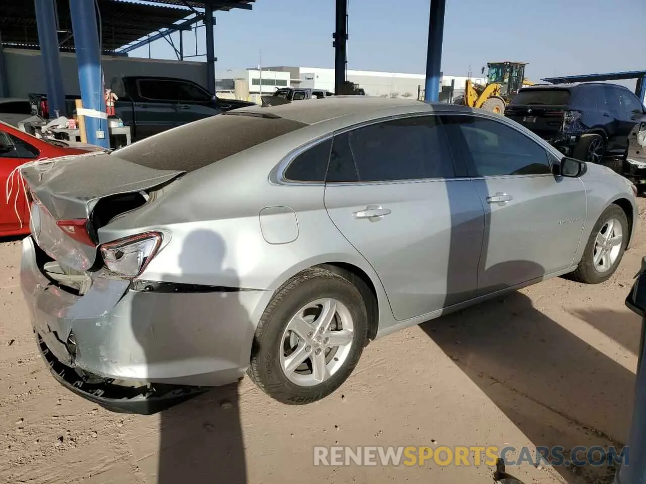 3 Photograph of a damaged car 1G1ZB5STXLF154862 CHEVROLET MALIBU 2020