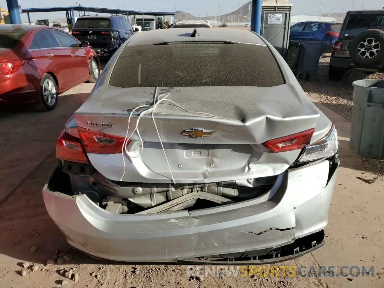 6 Photograph of a damaged car 1G1ZB5STXLF154862 CHEVROLET MALIBU 2020