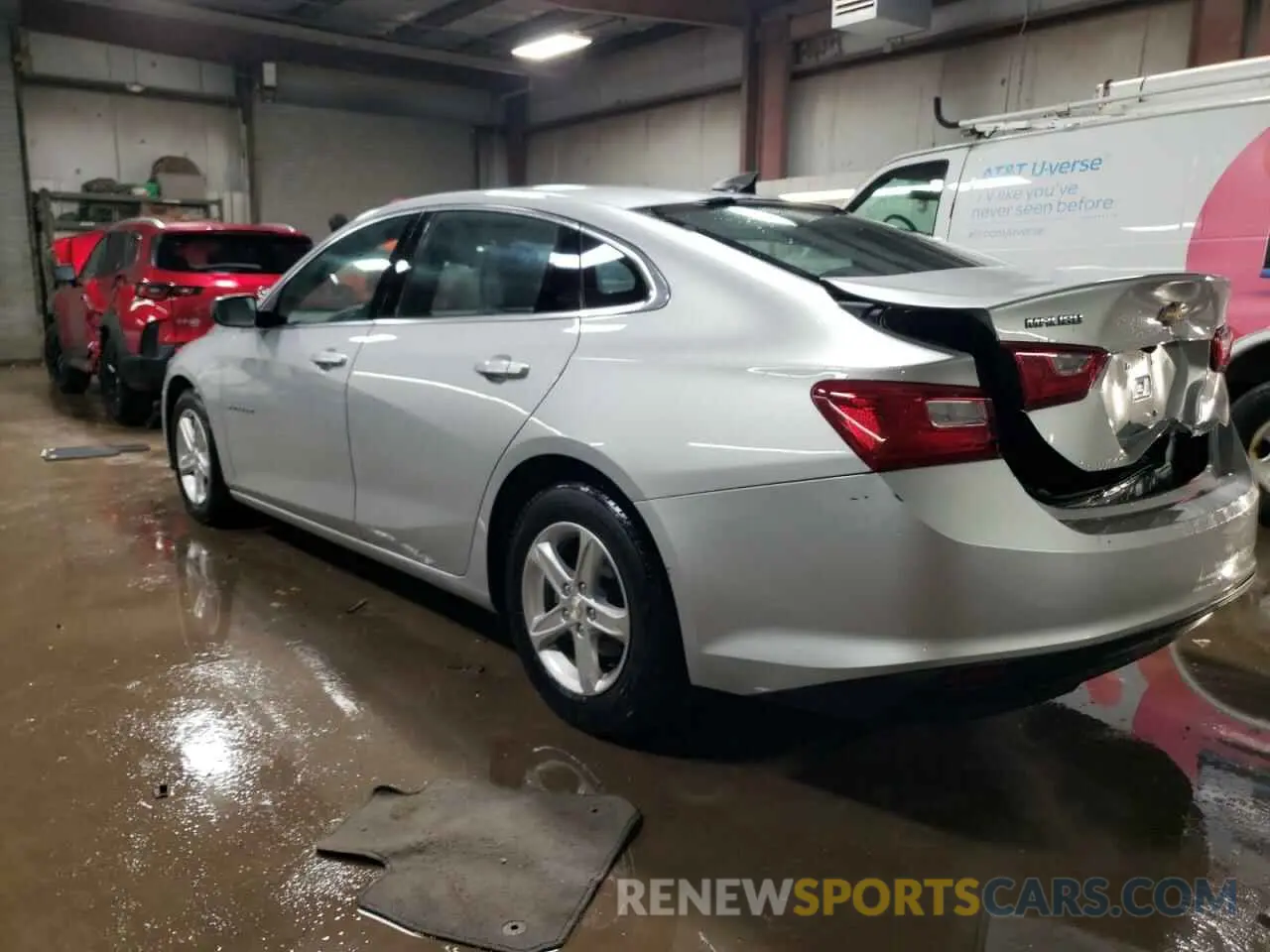 2 Photograph of a damaged car 1G1ZC5ST0LF038616 CHEVROLET MALIBU 2020
