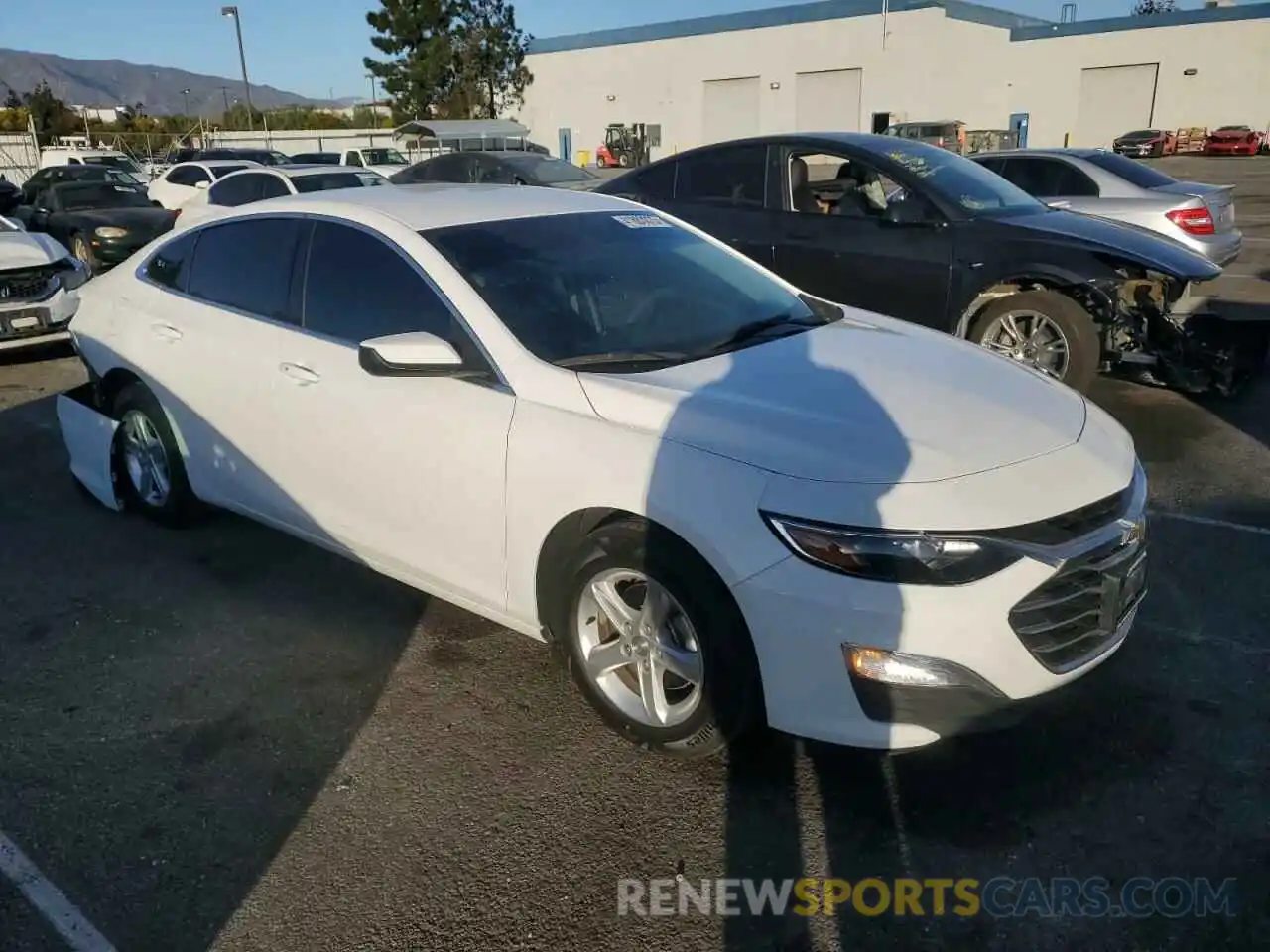 4 Photograph of a damaged car 1G1ZC5ST0LF148873 CHEVROLET MALIBU 2020