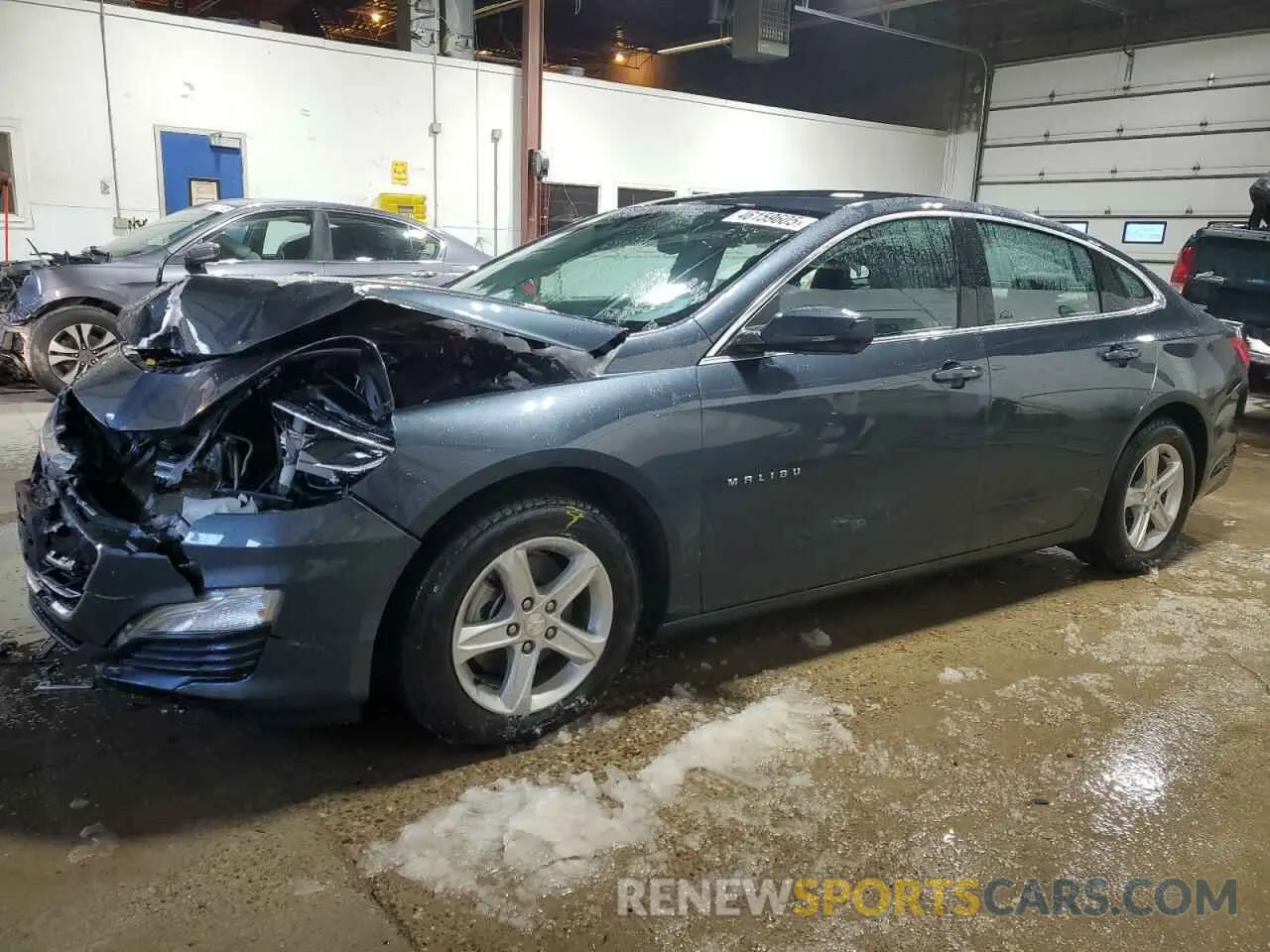 1 Photograph of a damaged car 1G1ZC5ST1LF110035 CHEVROLET MALIBU 2020